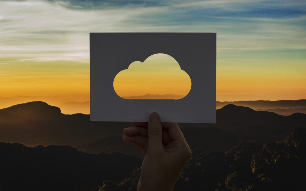 Cloud computing network connection perforated paper